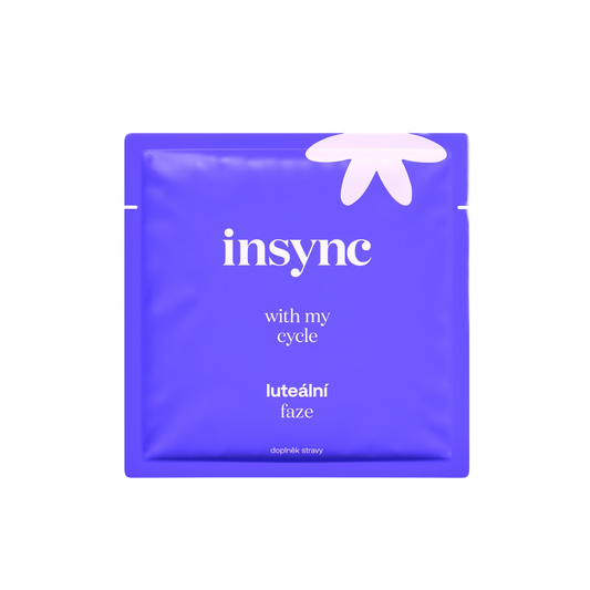 Sáček Luteální fáze — InSync with my Cycle